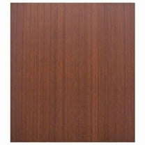 Bamboo Deluxe Roll-Up Chairmat, 42 in. x 48 in., no lip