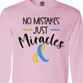 thumbnail image 4 of Inktastic No Mistakes, Just Miracles Down Syndrome Awareness Long Sleeve T-Shirt, 4 of 5