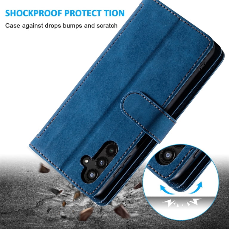 Wallet Case for Samsung Galaxy A16 5G - Dark Blue photo 2