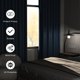 thumbnail image 4 of Blackout Cortinas, Juego de Cortinas Blackout de 52 x 84 Pulgadas con 2 Paneles, Cortinas Térmicas Aislantes Que Oscurecen la Habitación para el Recámara, Protección de Privacidad y Reducción de Ruid, 4 of 7