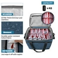 thumbnail image 6 of Insulated Lunch Bag for Men /Women Leakproof Lunch Box Freezable Lunch Organizer Reusable,Navy 30L, 6 of 6