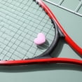 thumbnail image 1 of OULII 6Pcs Tennis Racquet Dampeners Cute Heart Shaped Silicone Red Heart for Adults and All Levels Players, 1 of 8