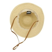 One Piece Luffy Cosplay Straw Bucket Hat With Chin Rope
