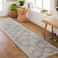 thumbnail image 5 of Hauteloom Mimarsinan Living Room, Bedroom Area Rug - Traditional - Denim, Medium Gray, Light Gray - 9' x 12'2", 5 of 13