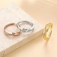 thumbnail image 5 of Mother Daughter Ring, Daughter Gifts from Mom, S925 Sterling Silver Knot Ring Dainty CZs Stackable Rings Bands for Women Promise Rings for Her Jewelry Birthday Gifts Christmas Gifts, 5 of 5
