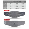 thumbnail image 6 of Lumbar Support Brace Breathable Lower Back Suppor Belt Adjustable Back Support Brace Sports Lumbar Back Brace for Women Men (XL), 6 of 6