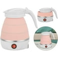 thumbnail image 3 of Folding Travel Kettle 600ml Electric Silicone Water Bottle Portable Heating Fast Kettle, 3 of 5