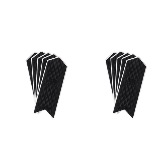 Sonducket 5 piezas pegatinas de bicicleta protector de cuadro de bicicleta marcos duraderos de silicona cintas cubierta de chasis a prueba de Type5 NO5