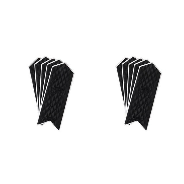 Sonducket 5 piezas pegatinas de bicicleta protector de cuadro de bicicleta marcos duraderos de silicona cintas cubierta de chasis a prueba de Type5 NO5