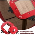 thumbnail image 6 of CATPAN Woodworking Round Corner Radius Templates, Router Table Corner Radius Jig Wooden Board Arc Cutting Auxiliary Tool DIY Template R10/R15/R20/R25/R30/R35/R40/R50, 6 of 9