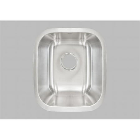 LessCare LCL102 18 in. x 7 in. Undermount Bar and Prep Stainless Steel Sink