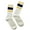 Yellow Black, variant on New Women Men Striped Socks Soft Breathable Crew Socks Casual Slouch Athletic Matching Socks