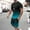 Sky Blue, variant on IROINNID Men's 2 Piece Short Sleeve Gradient T Shirt and Shorts Set Crew Neck Ombre Summer Casual Outfit with Drawstring Waist