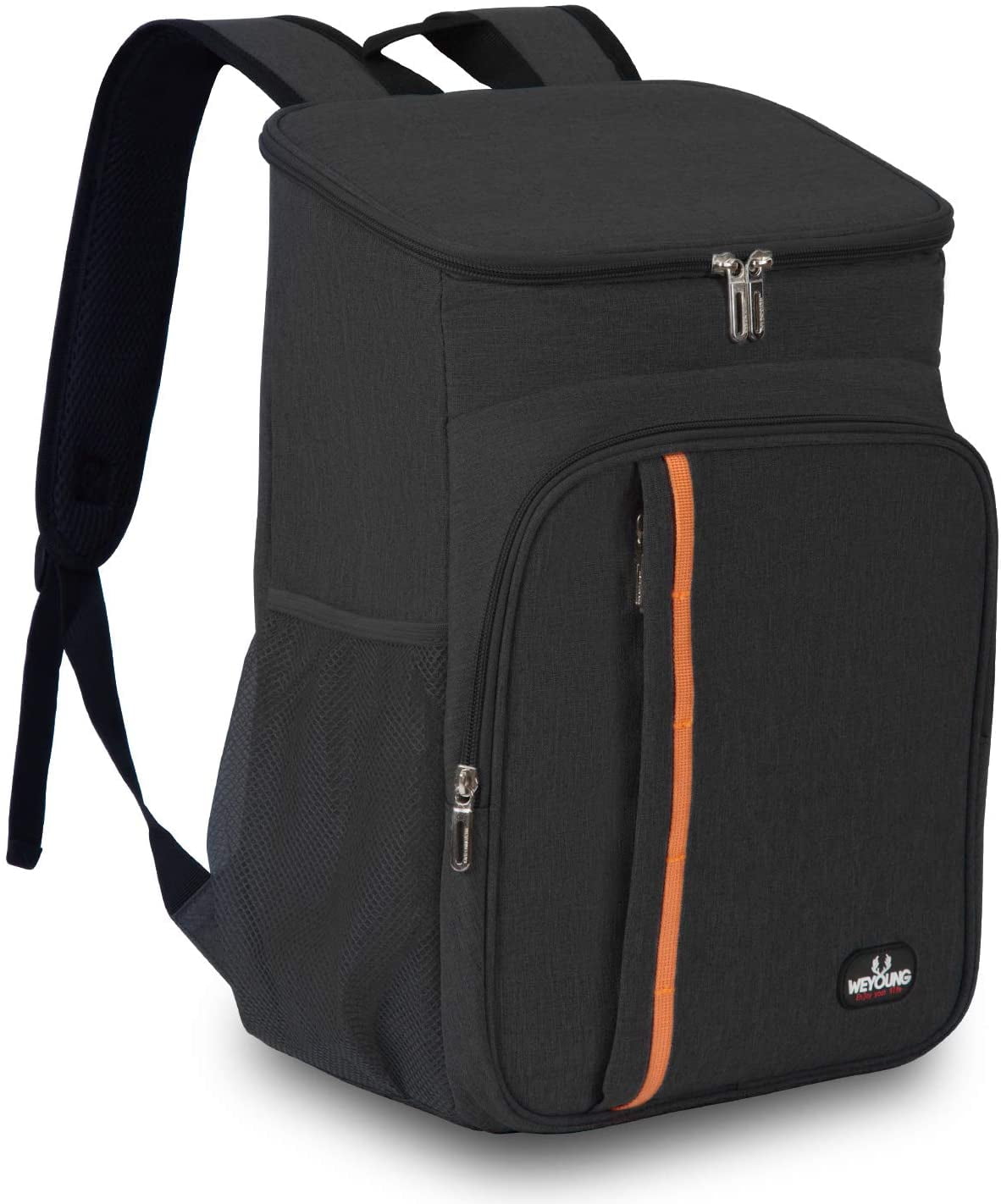 Latest Model. Black Backpack Cooler Leak Proof Lightweight for Men and Women, NEXIMEO Cooler Backpack Insulated Waterproof 