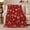 Christmas Hearts, variant on Holiday Boxes Holly Pattern Cheerful Holiday Cheer Painterly, Festive Holiday Scene, Warm Flannel Blanket for Living Room and Reading Nook, Art Lovers Christmas Gift, Festive Home Decor