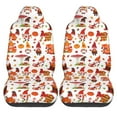 thumbnail image 2 of Fotbe Autumn Gnome Pattern Automotive Seat Covers for Cars Trucks and SUVs – Car Seat Covers for Front Seats,Protective Seat Covers,Vehicle Seat Covers, Set of 2, 2 of 9