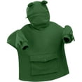 thumbnail image 3 of Sudadera con capucha de rana linda para mujer/niña Sudadera con capucha y cremallera en la boca con bolsillo frontal grande Xemadio WMZY-675-12, 3 of 5