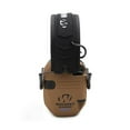 thumbnail image 4 of Walkers Ultra Low Profile Razor Xtreme Shooting Muffs in Battle Brown, 4 of 7