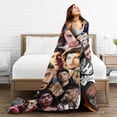 thumbnail image 6 of Blanket Zayn Malik Throw Flannel Blankets UltraSoft Micro Fleece Blanket Warm Cozy Plush Gift for Room Decoration Sofa,Office Bed car Camp Couch Beach, 6 of 9