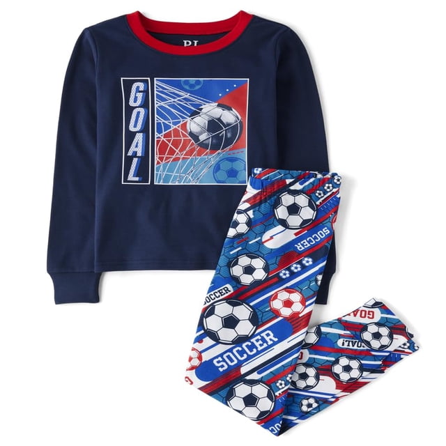 Conjunto de pijama The Children's Place, camiseta de manga larga y pantalones