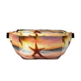 thumbnail image 3 of Sigee Starfish Sunset Sea Beach for Multi-functional Belt Bag for Men and Women With Adjustable Strap For Travel Running Hiking, 3 of 8