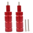 thumbnail image 3 of Pack 2 Antiniebla Moto Soporte Faro Montaje Guardabarros Universal Rojo kusrkot Soporte de faro, 3 of 8