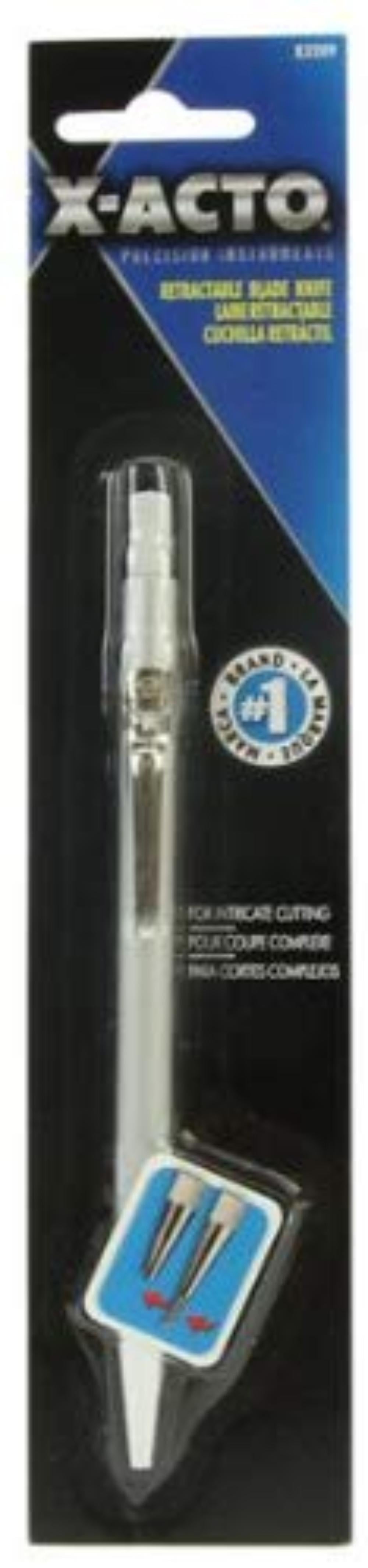 XActo Retractable Blade Knife, Aluminum handle with 11 blade for fine deep cutting. By JoAnn