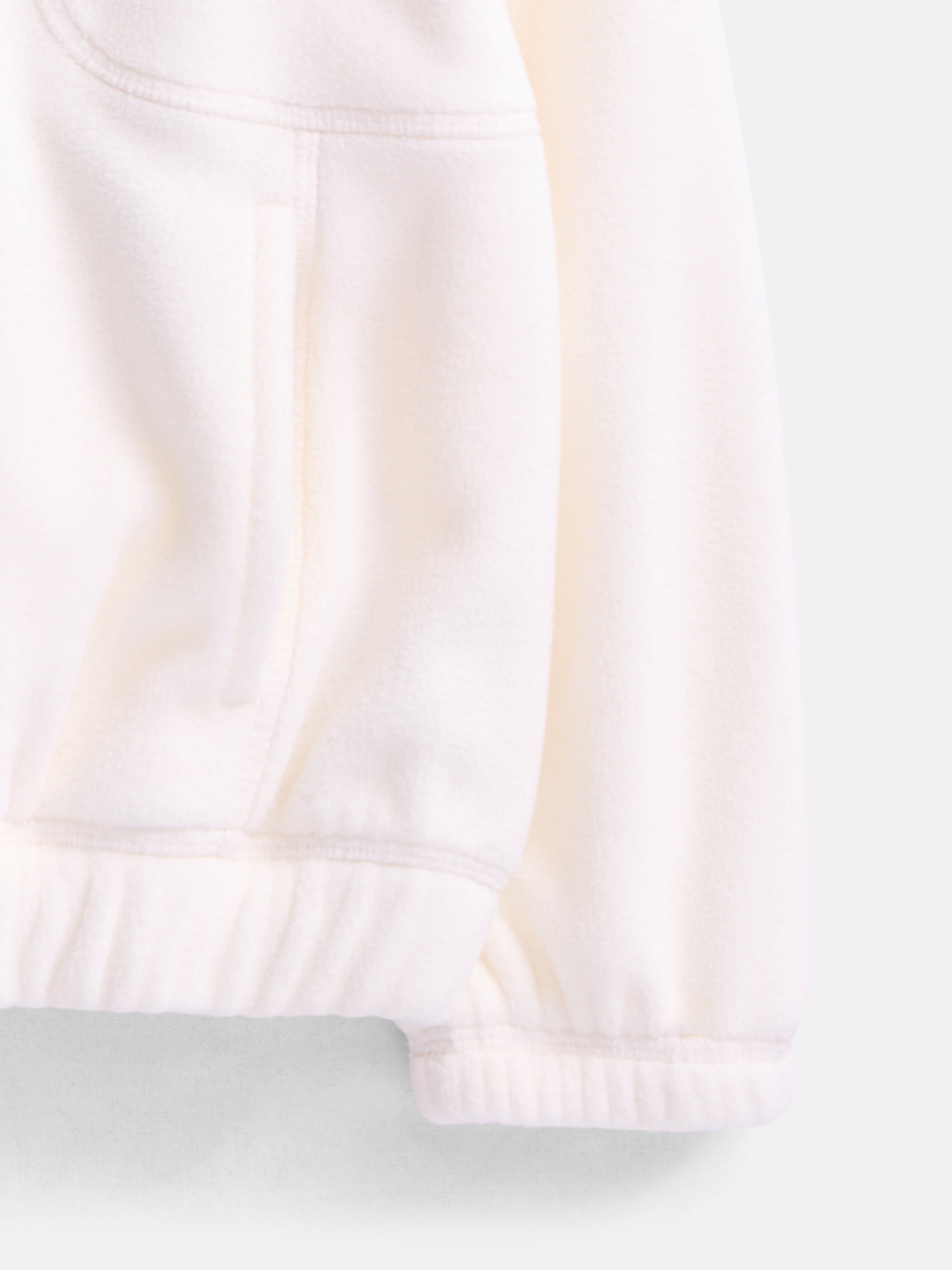 Ozark Trail Girl's Quarter Zip Fleece Hoodie, Size 4-18 & Plus