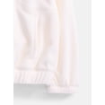 thumbnail image 3 of Ozark Trail Girl's Quarter Zip Fleece Hoodie, Size 4-18 & Plus, 3 of 3