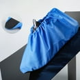 thumbnail image 3 of Xinyolin 1 Pair Waterproof Shoe Covers Reusable Foldable Not-Slip Rain Boot Covers Wear Resistant Shoe Protector Overshoes, 3 of 8