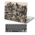thumbnail image 5 of KSK KAISHEK Compatible with MacBook Pro 15" Case 2012 2013 2014 2015 Released Model A1398, Plastic Protective Case Hard Cover + Black Keyboard Cover, National A 164, 5 of 5