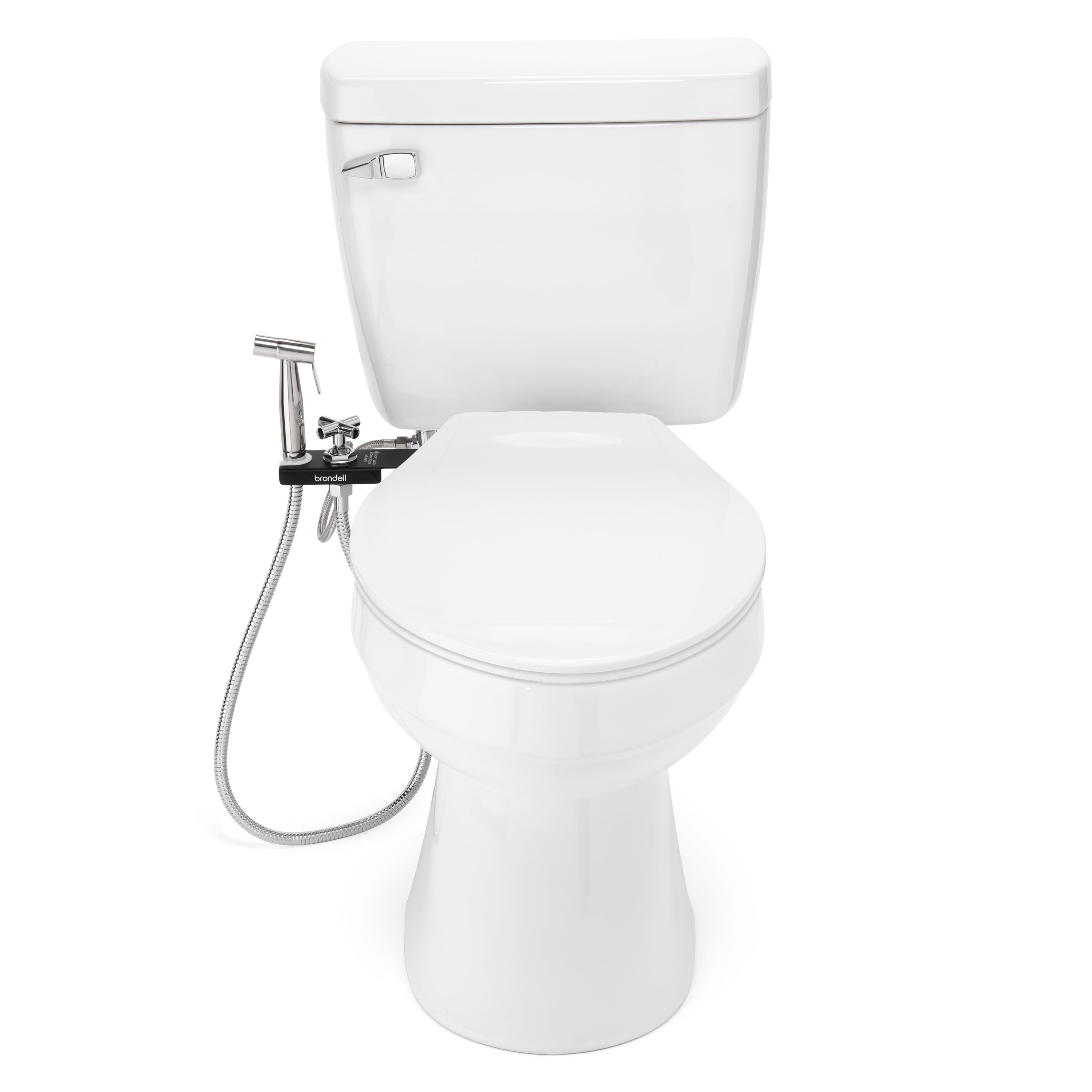 CleanSpa Luxury Hand-Held Bidet Holster with Integrated Shut Off, Black