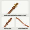 thumbnail image 2 of New leather women's thin belt decoration with skirt thin belt women's Korean version ins style, 2 of 5
