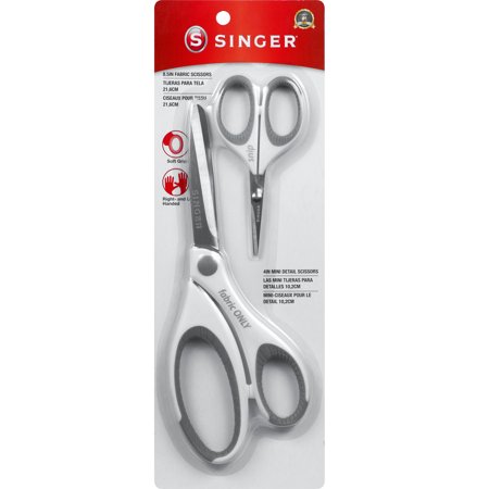 UPC: 0075691071752 | SINGER Comfort Grip Scissors Set  4  and 8
