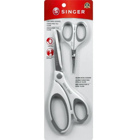 UPC: 0075691071752 | SINGER Comfort Grip Scissors Set 4 and 8