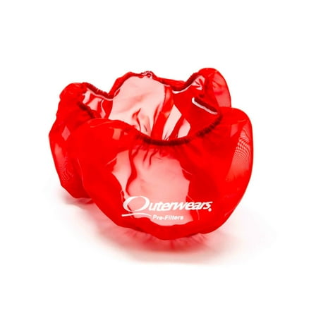 Outerwear Pre Filter for 14 x 4 Air Filter Red
