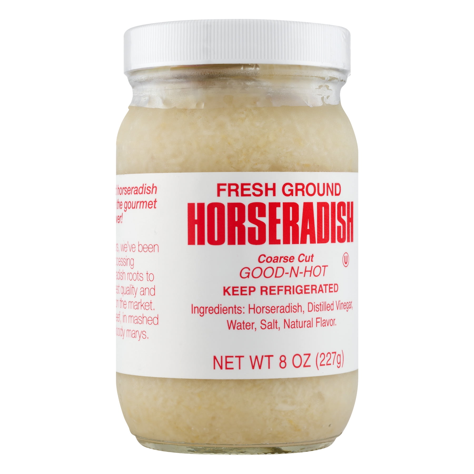 Silver Spring Fresh Ground Horseradish, 8 oz Jar