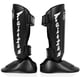 thumbnail image 4 of Espinilleras Fairtex SP7 Muay Thai para hombres, mujeres y niños, color negro, 4 of 6