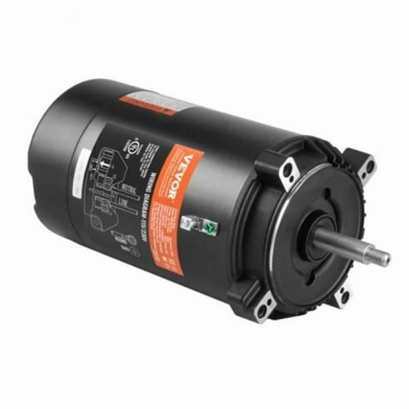 Vevor YCBDJ1HP56J2MBX4WV9 1 HP Pool Pump Motor