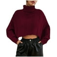thumbnail image 2 of Aloohaidyvio Sweaters for Women,Women Plus Size Casual Round Neck Loose Printed Long Sleeve Tops Sweater, 2 of 4