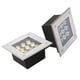 thumbnail image 2 of Lámpara LED enterrada para exteriores, cuadrada, resistente al agua IP68, 1 W, 3 W, 4 W, 5 W, 6 W y 9 W, para decoración de jardín, CA 85-265 V, CC 12 V, 2 of 5