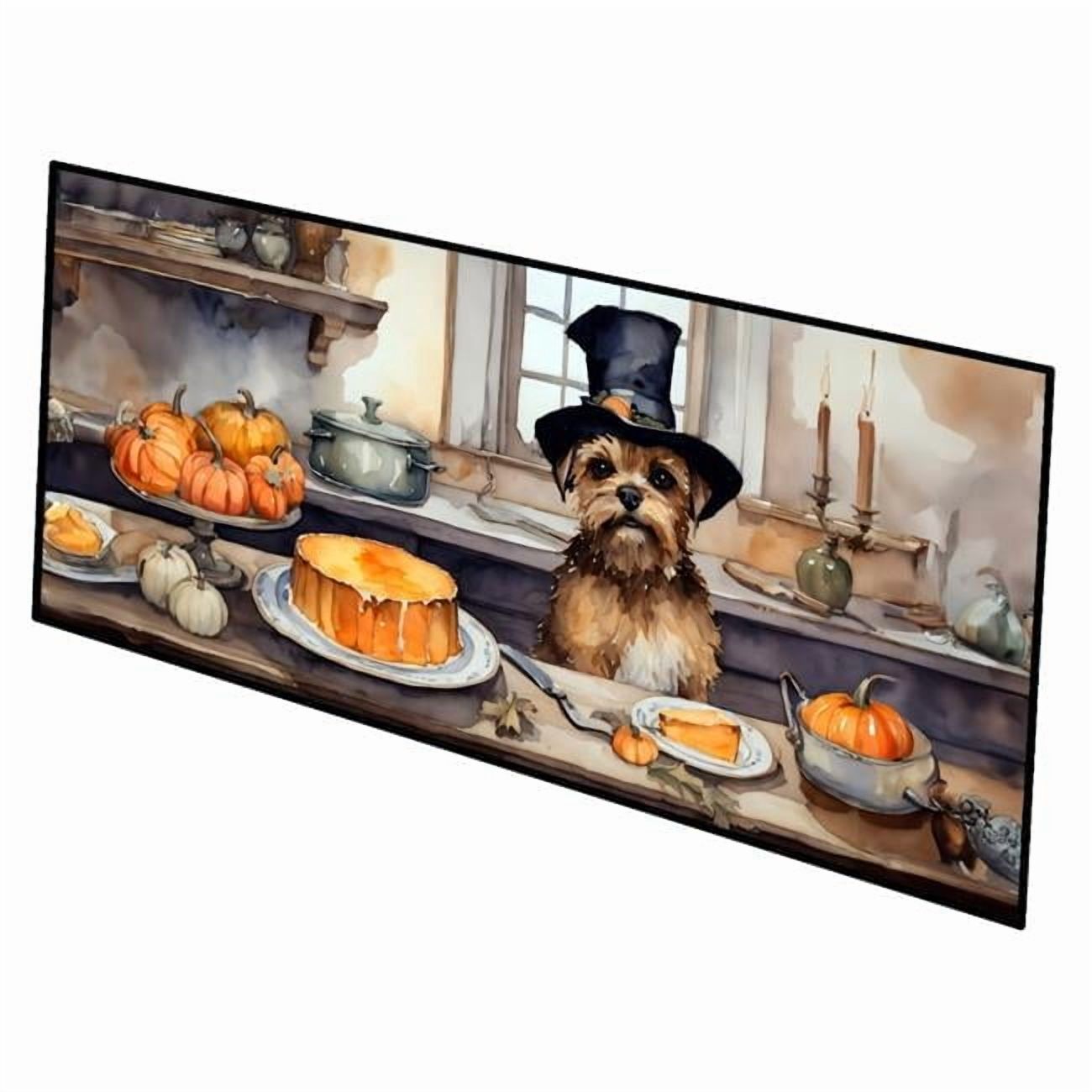 Miniature Pinscher Fall Kitchen Pumpkins Runner Mat 28x58 58 in x 28 in