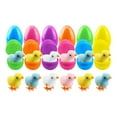 thumbnail image 3 of Kokiya Easter Eggs Filled with Wind up Toy Novelty Funny Easter Gifts Jumping Chicks Cute for Boys Girls Filling Treats Party Favors 12 Set, 3 of 9