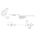 thumbnail image 5 of Gatco 4125 Tavern Robe Hook, Polished Nickel, 5 of 5