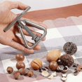 thumbnail image 3 of Nut Crackers Stainless Steel Pecan Crackers Walnut Crackers Heavy Duty Nut Cracker Tools Nut Shellers Walnut Crackers Bottle Opener For All Nuts, Maca, 3 of 3