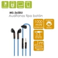 thumbnail image 2 of Audífonos In-ear manos libres 1 w cable 1 m MS-365BU, 2 of 2