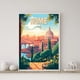 thumbnail image 4 of Póster de arte de viaje España Málaga Roma Oporto Madeira Portugal Costa Lienzo Pintura Impresión de pared Imagen para sala de estar Decoración del hogar, 4 of 5