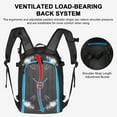 thumbnail image 2 of Ski Snow Outdoor Sports Large-capacity Backpack,Black, 2 of 2