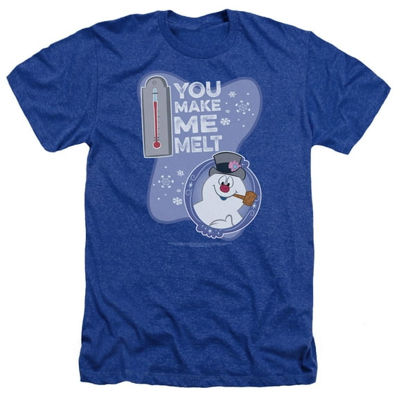Frosty The Snowman - Melt - Heather Short Sleeve Shirt - X-Large