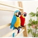 thumbnail image 4 of Macaw Plush, Red Bird Plush Animal Plush Doll Gift 30cm, 4 of 5